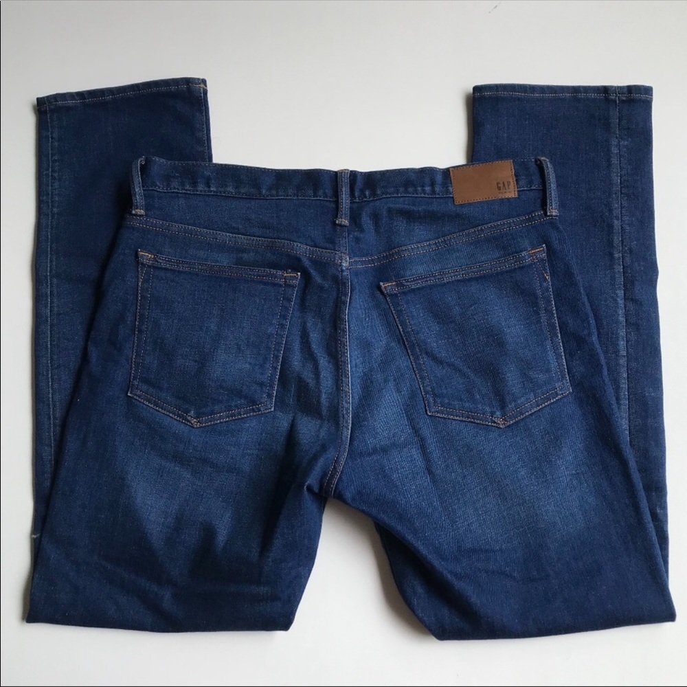 Gap Slim Straight Bright Indigo Jeans Size 32 x 30